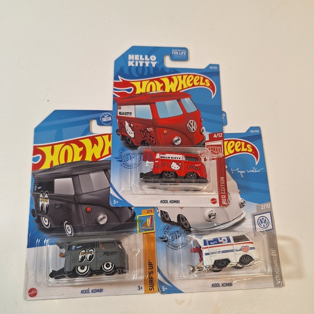 Hot Wheels Kool Kombi Target Red Edition/ Magnus Walker/ Moon Eyes